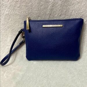 Steve Madden Blue Wristlet Clutch